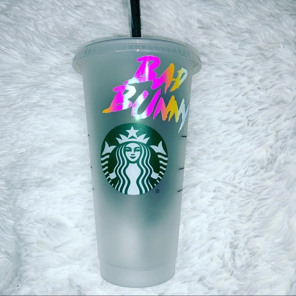 Bad bunny Starbucks tumbler - Picture 6 of 6